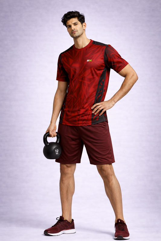 Men’s Red Performance Training T-Shirt