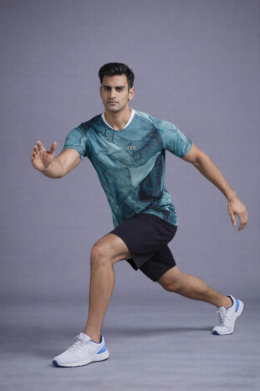 Aqua Marble Performance T-Shirt for Men