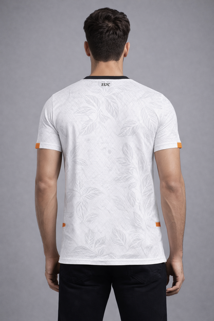 11X Men’s Premium Activewear T-Shirt – Lightweight Quick-Dry Gym & Training Tee (White)