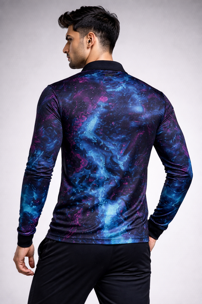 Neon Fusion Full Sleeve Performance T-Shirt for Men