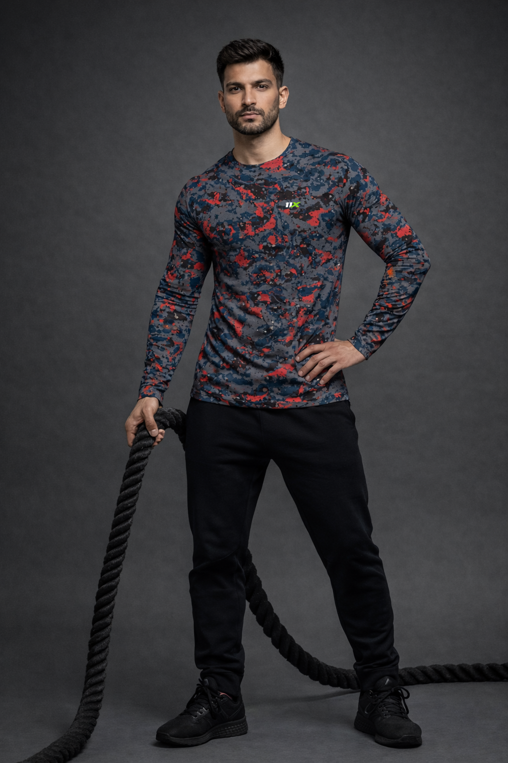 Men’s Full Sleeve Round Neck Performance T-Shirt