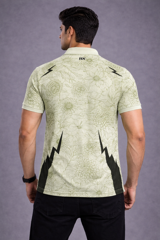 Men's Performance Polo T-Shirt – Breathable Athletic Collar Sports Tee